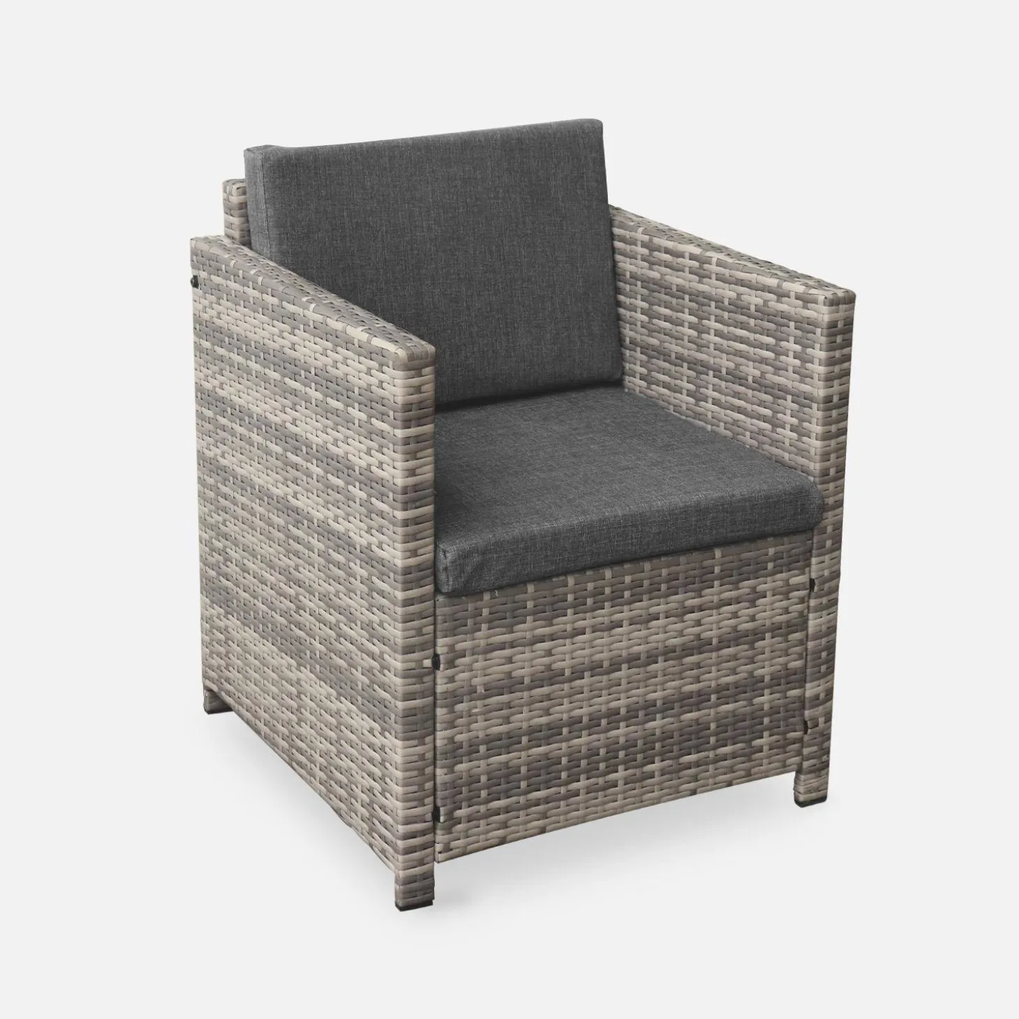 Gartengarnitur aus Polyrattan - Perugia - 4 Sitze