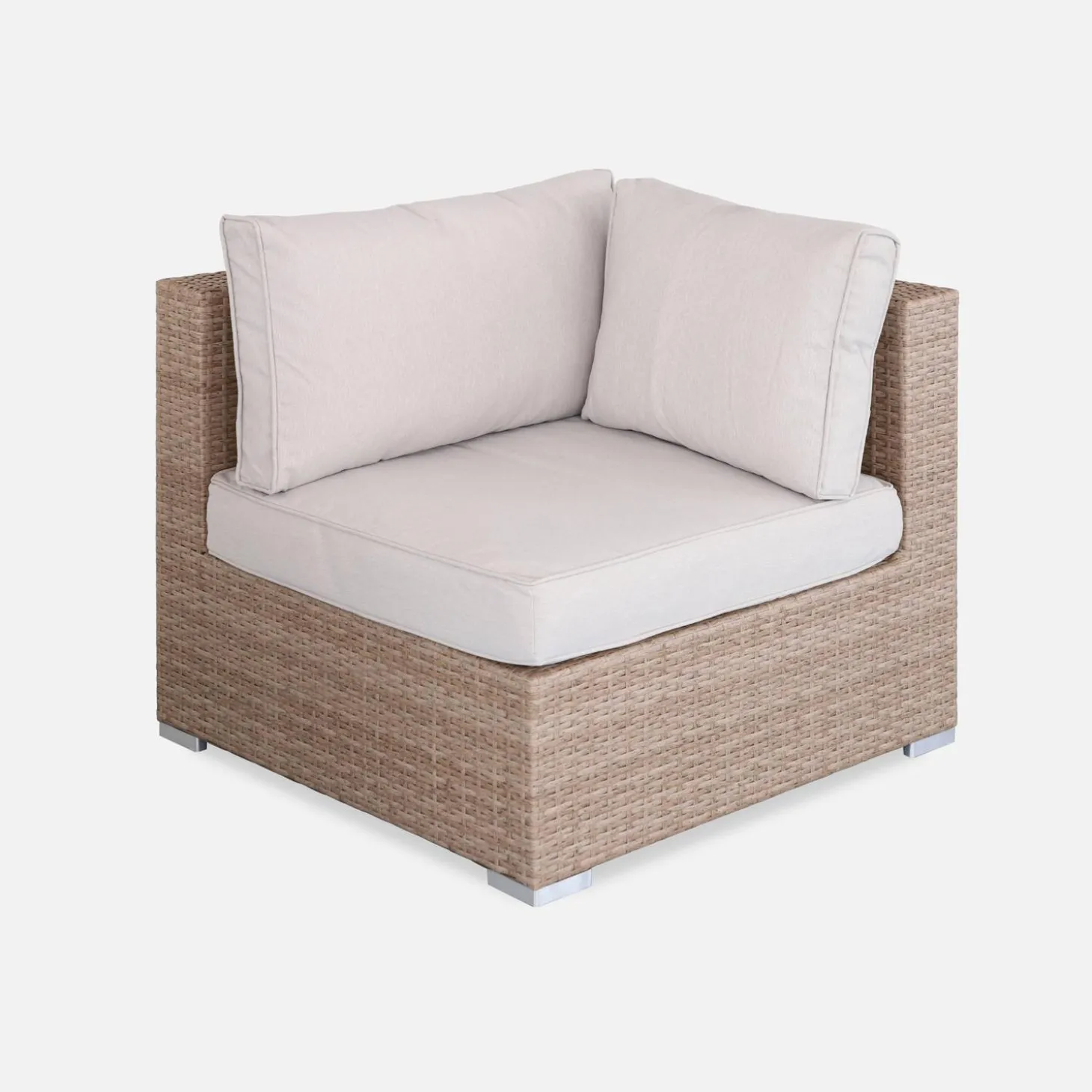 Gartengarnitur aus Polyrattan - 5 Plätze
