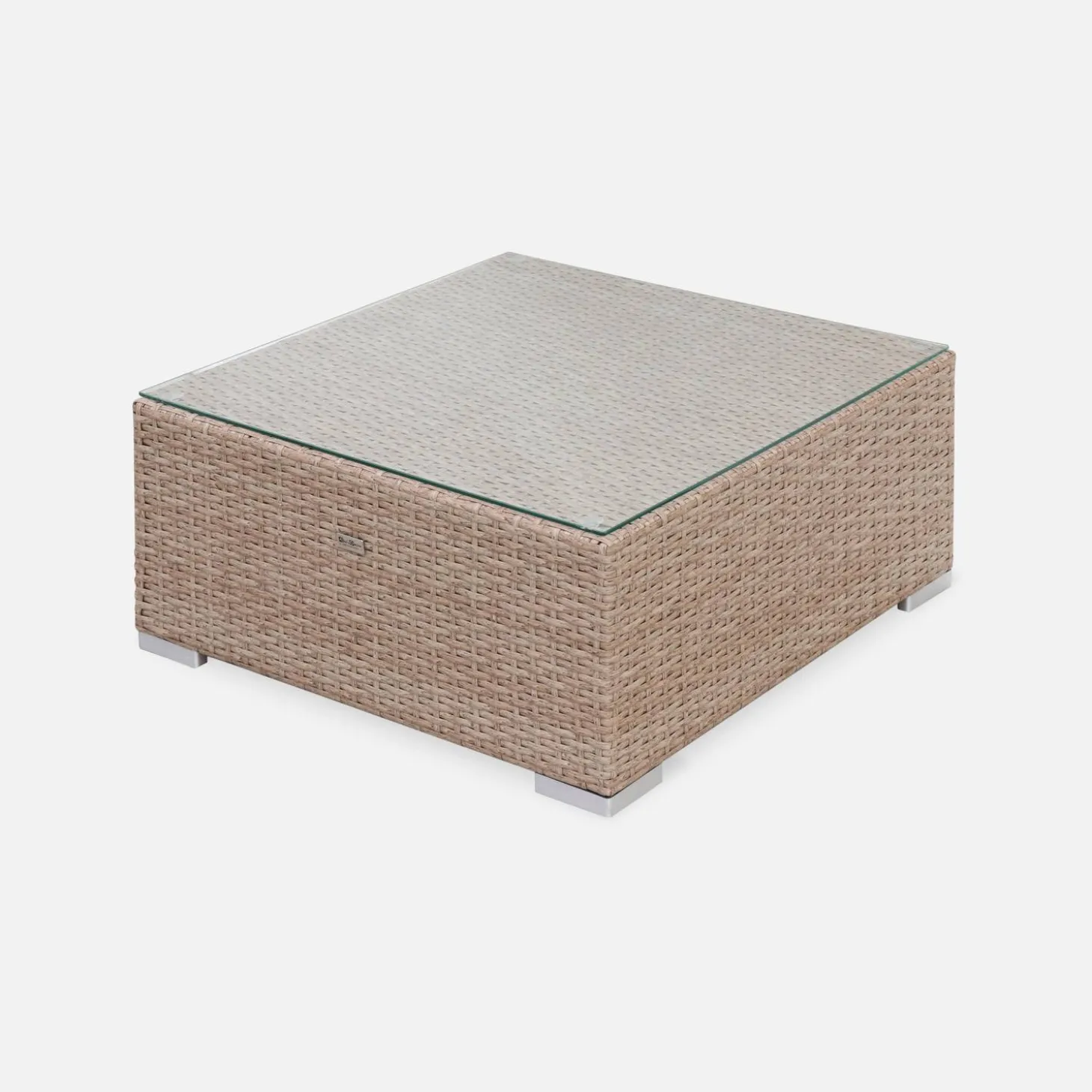 Gartengarnitur aus Polyrattan - 5 Plätze