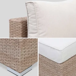 Gartengarnitur aus Polyrattan XXL 12-14 Personen