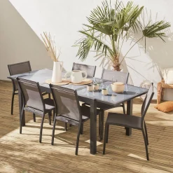 Gartengarnitur erweiterbar 150/210cm
