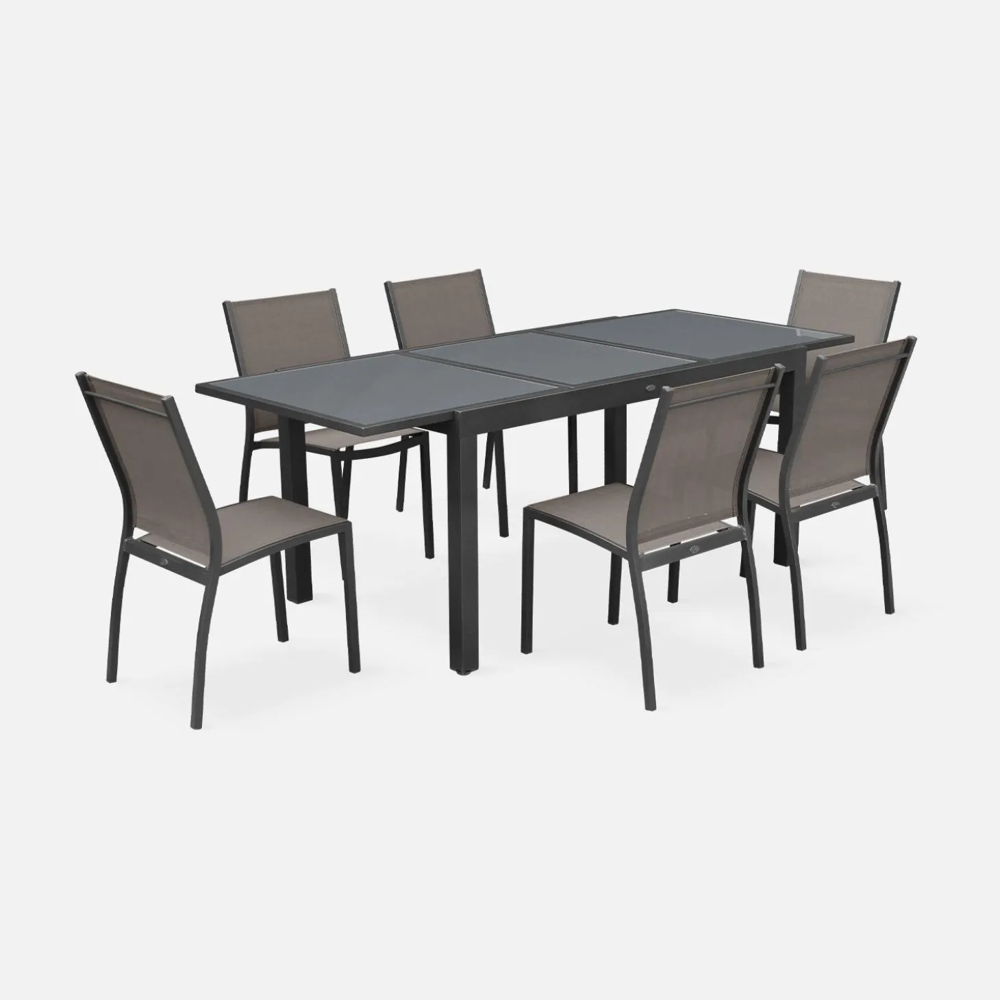 Gartengarnitur erweiterbar 150/210cm