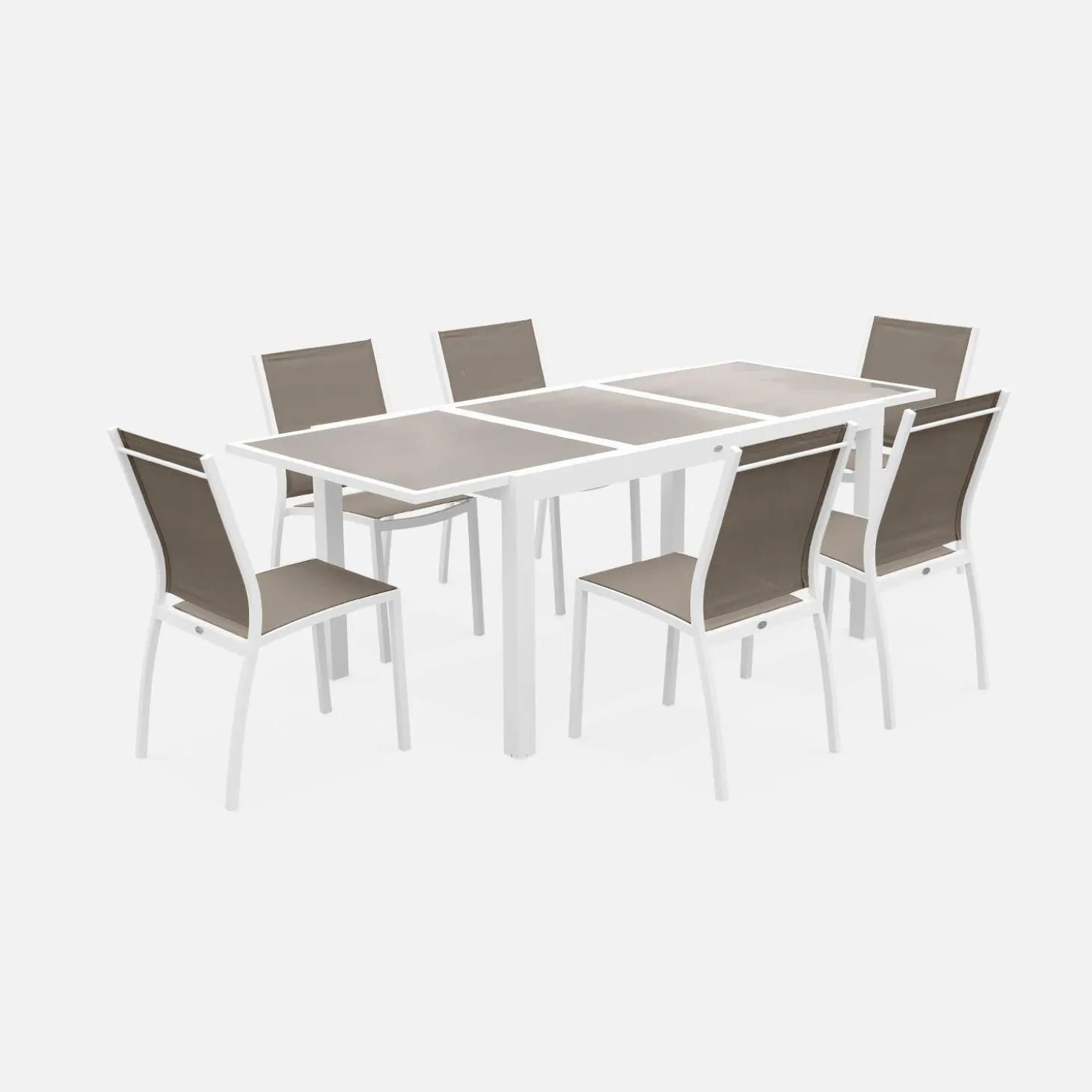 Gartengarnitur erweiterbar 150/210cm