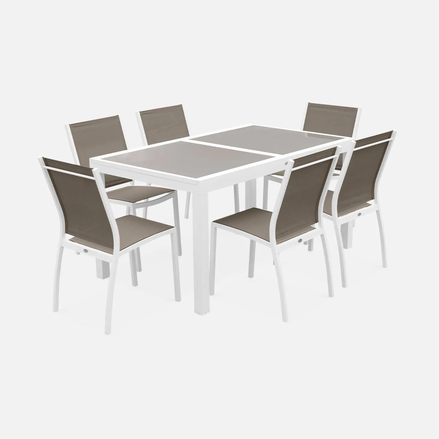 Gartengarnitur erweiterbar 150/210cm
