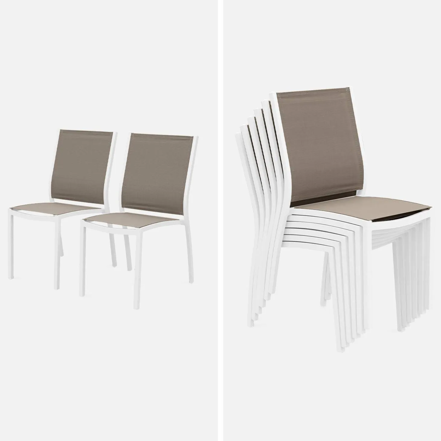 Gartengarnitur erweiterbar 150/210cm