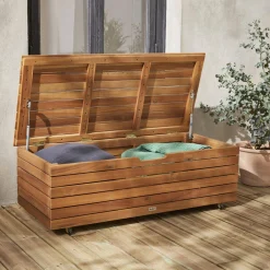 Gartenkiste aus Holz 110 L