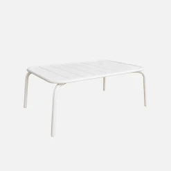 Gartenlounge-Set aus Stahl, für 4 Personen