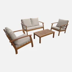 Gartenlounge-Set für 4 Personen