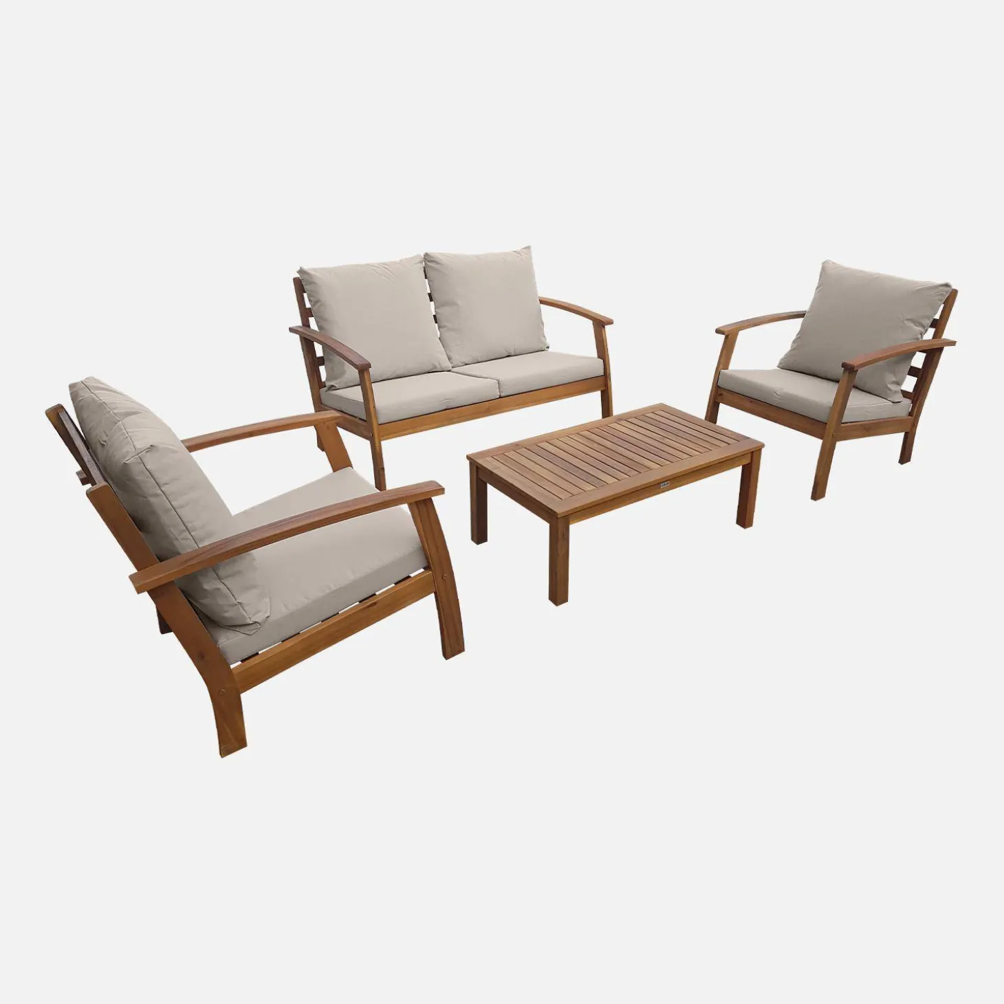 Gartenlounge-Set für 4 Personen