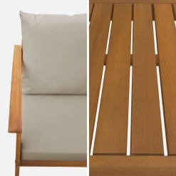 Gartenlounge-Set für 4 Personen