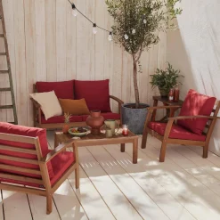 Gartenlounge-Set für 4 Personen