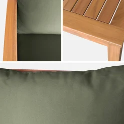 Gartenlounge-Set für 4 Personen