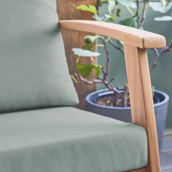 Gartenlounge-Set für 5 Personen aus Akazienholz