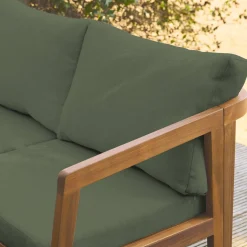 Gartenmöbelset aus Akazie für 5 Personen