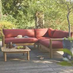 Gartenmöbelset aus Akazienholz für 5 Personen
