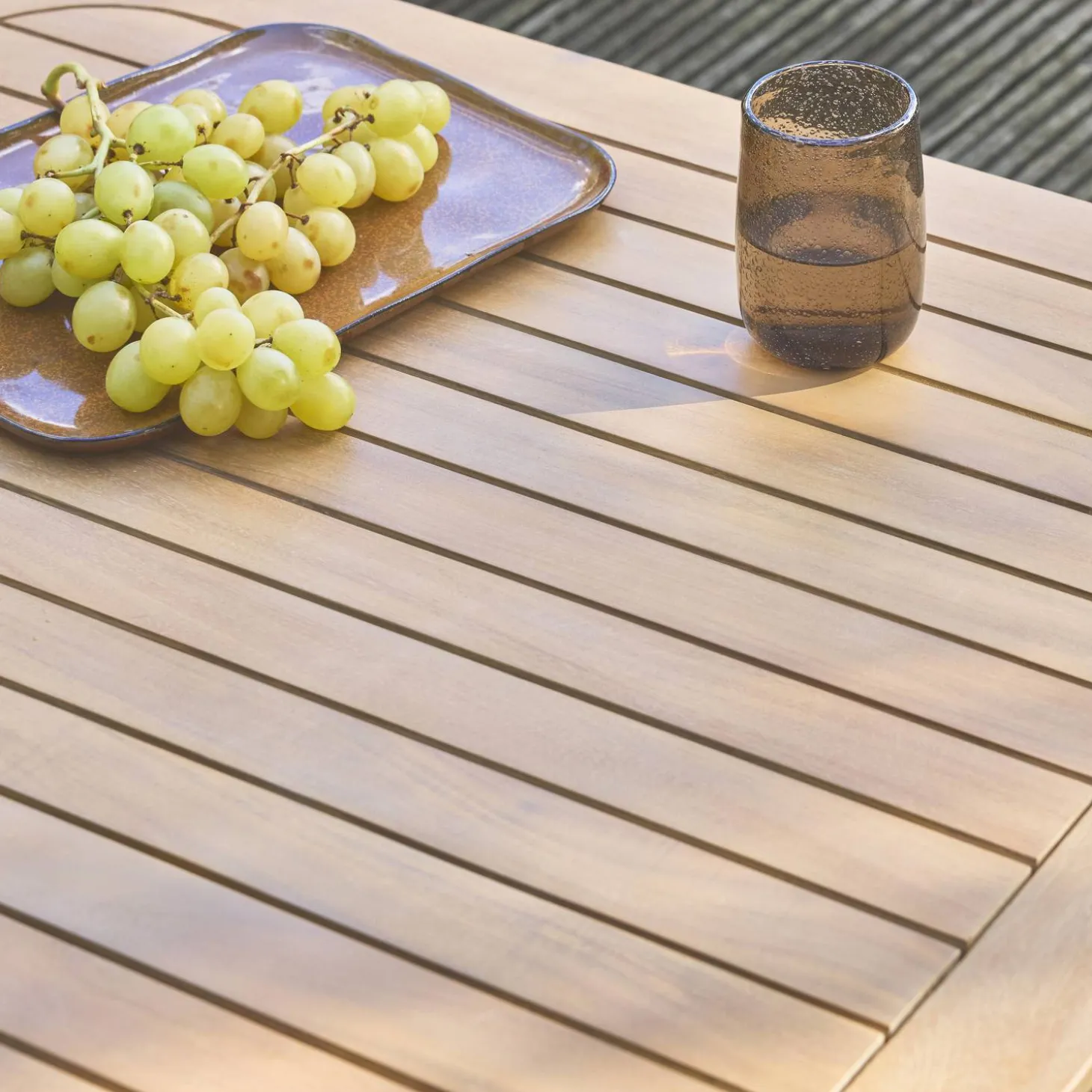 Gartenmöbelset aus Akazienholz für 5 Personen