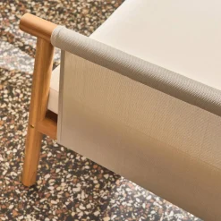 Gartenmöbelset aus Akazienholz für 4 Personen