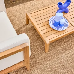 Gartenmöbelset aus Akazienholz für 4 Personen