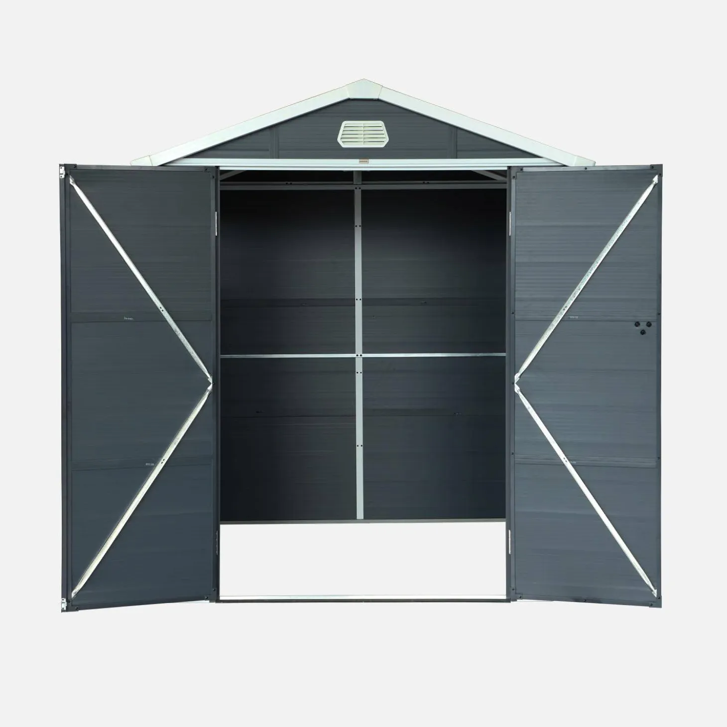 Gartenschuppen aus Kunststoff 3,65 m²