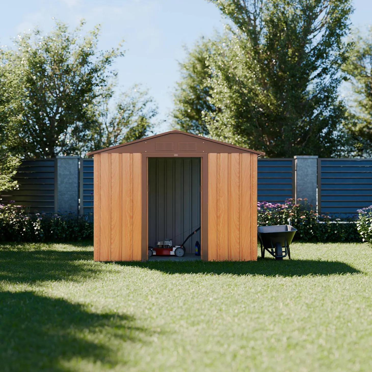 Gartenschuppen 2,71 m² mit Verankerungsset