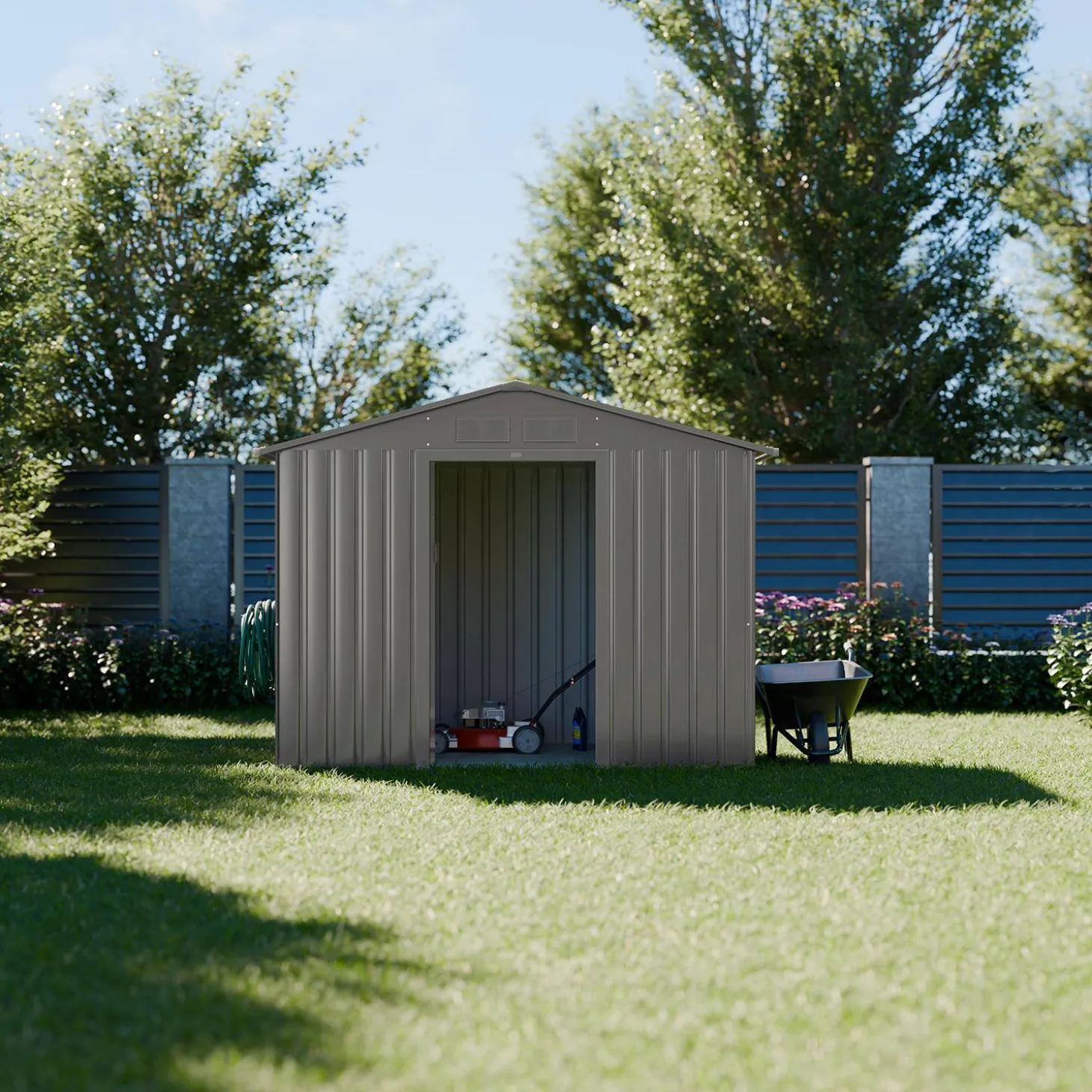 Gartenschuppen 2,71 m² mit Verankerungsset