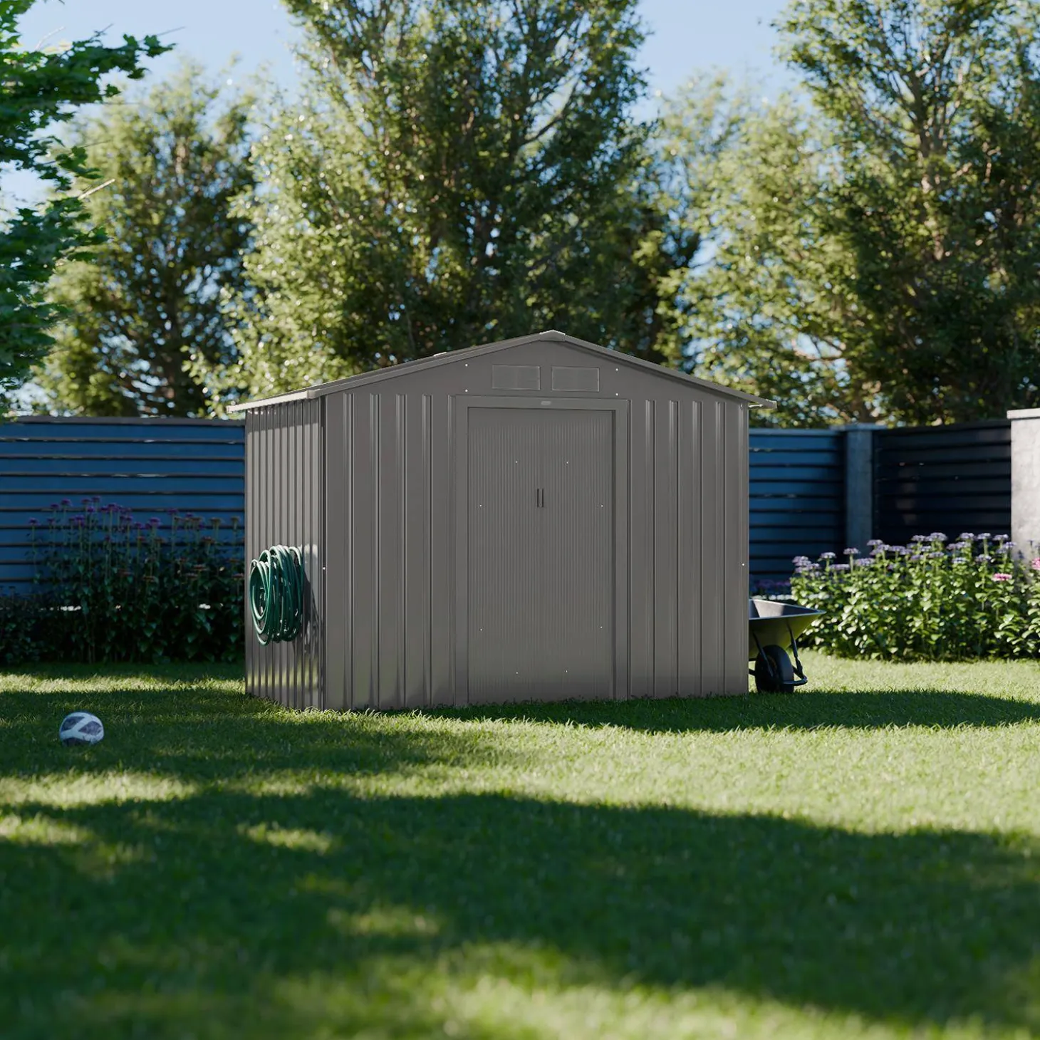 Gartenschuppen 2,71 m² mit Verankerungsset