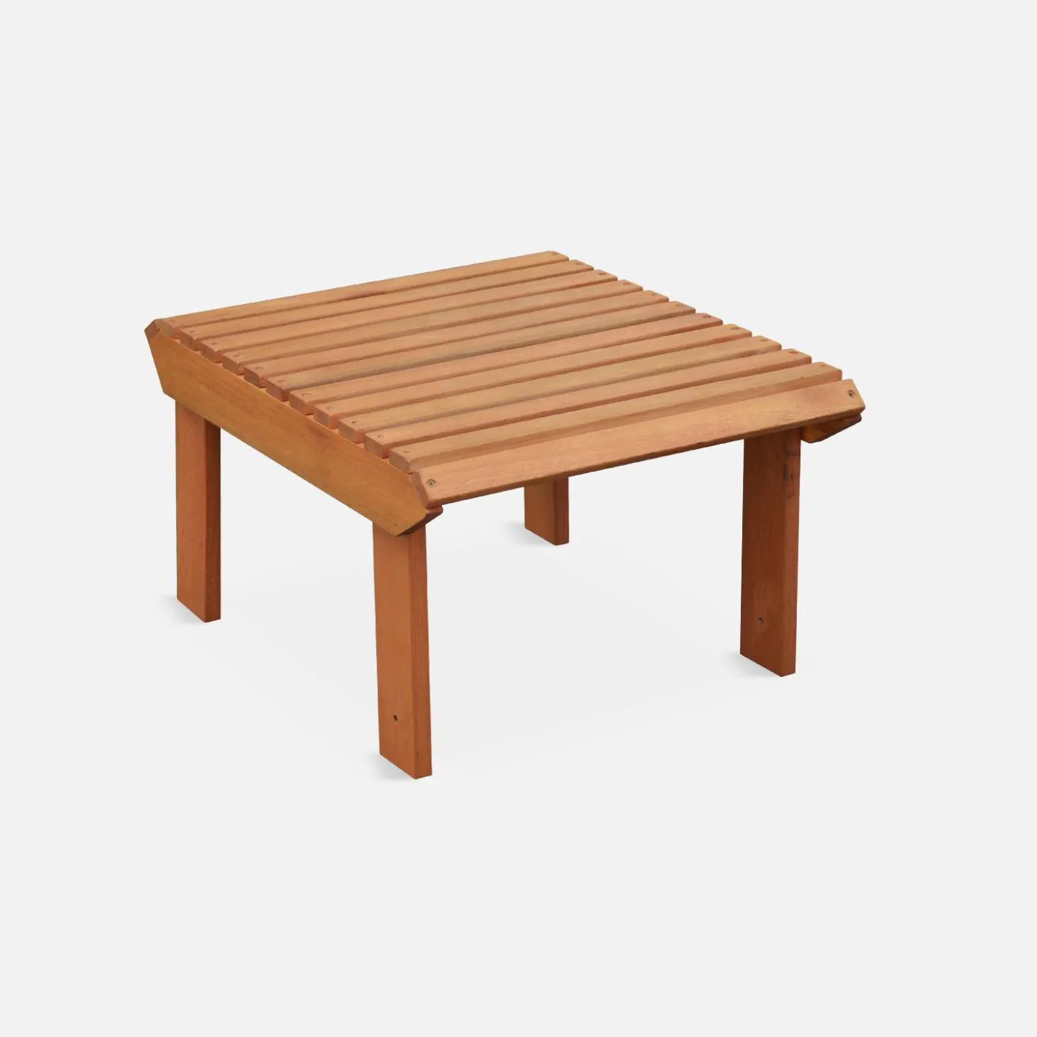 Gartensessel Adirondack mit Fußstütze