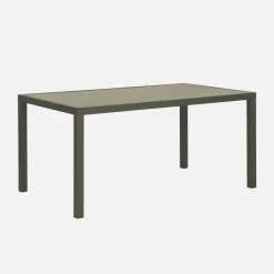 Gartentisch Aluminium + 6 Sessel
