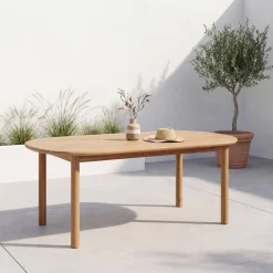 Gartentisch aus Akazienholz für 6 Personen