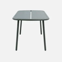 Gartentisch aus Aluminium 140cm für 4-6 Personen