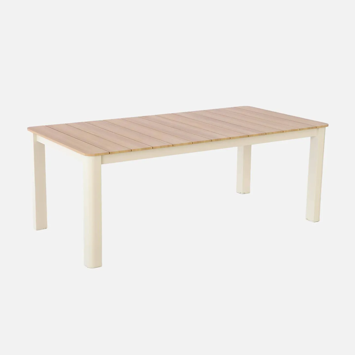 Gartentisch aus Aluminium 210cm für 8 Personen