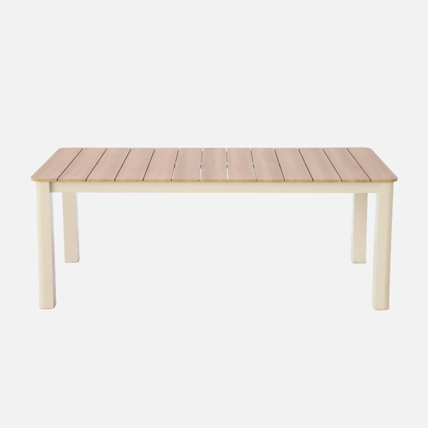 Gartentisch aus Aluminium 210cm für 8 Personen