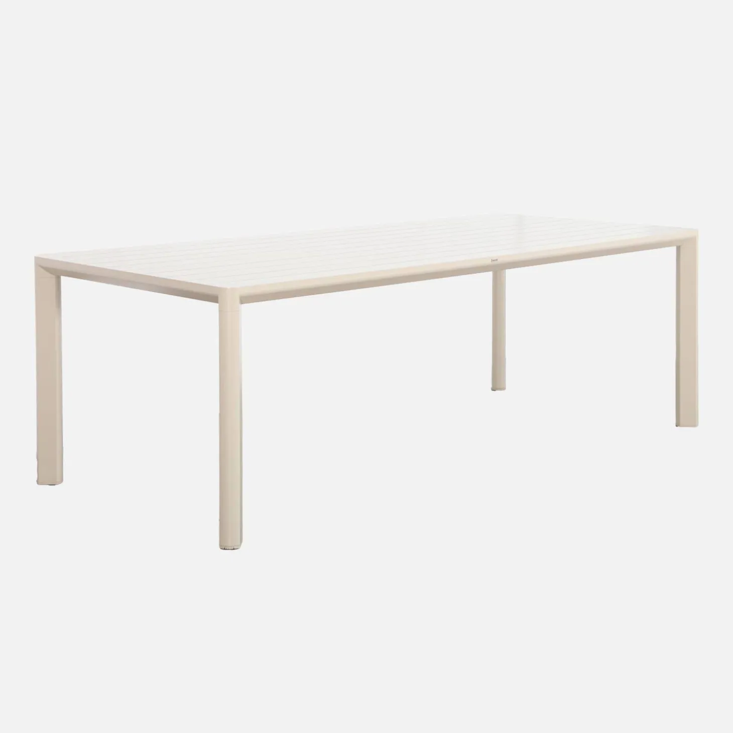 Gartentisch aus Aluminium, 8 Plätze