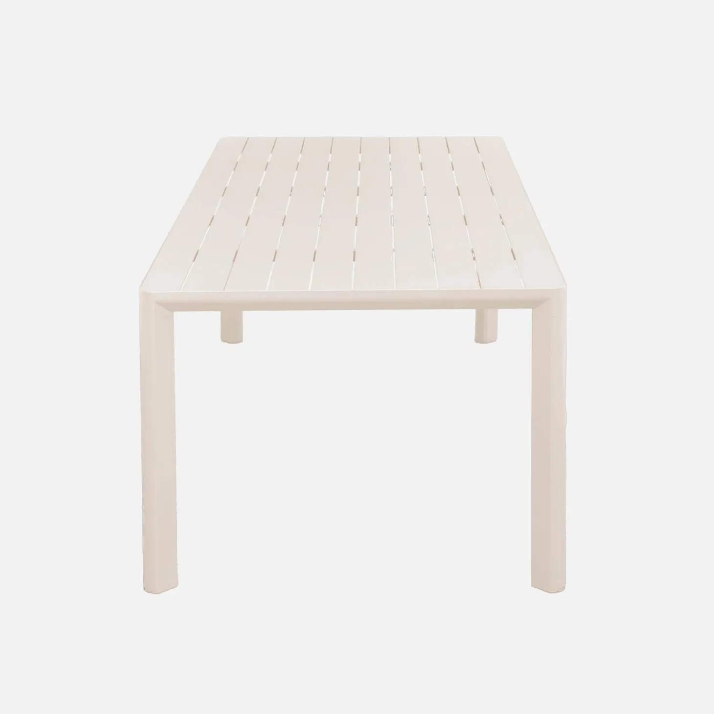 Gartentisch aus Aluminium, 8 Plätze