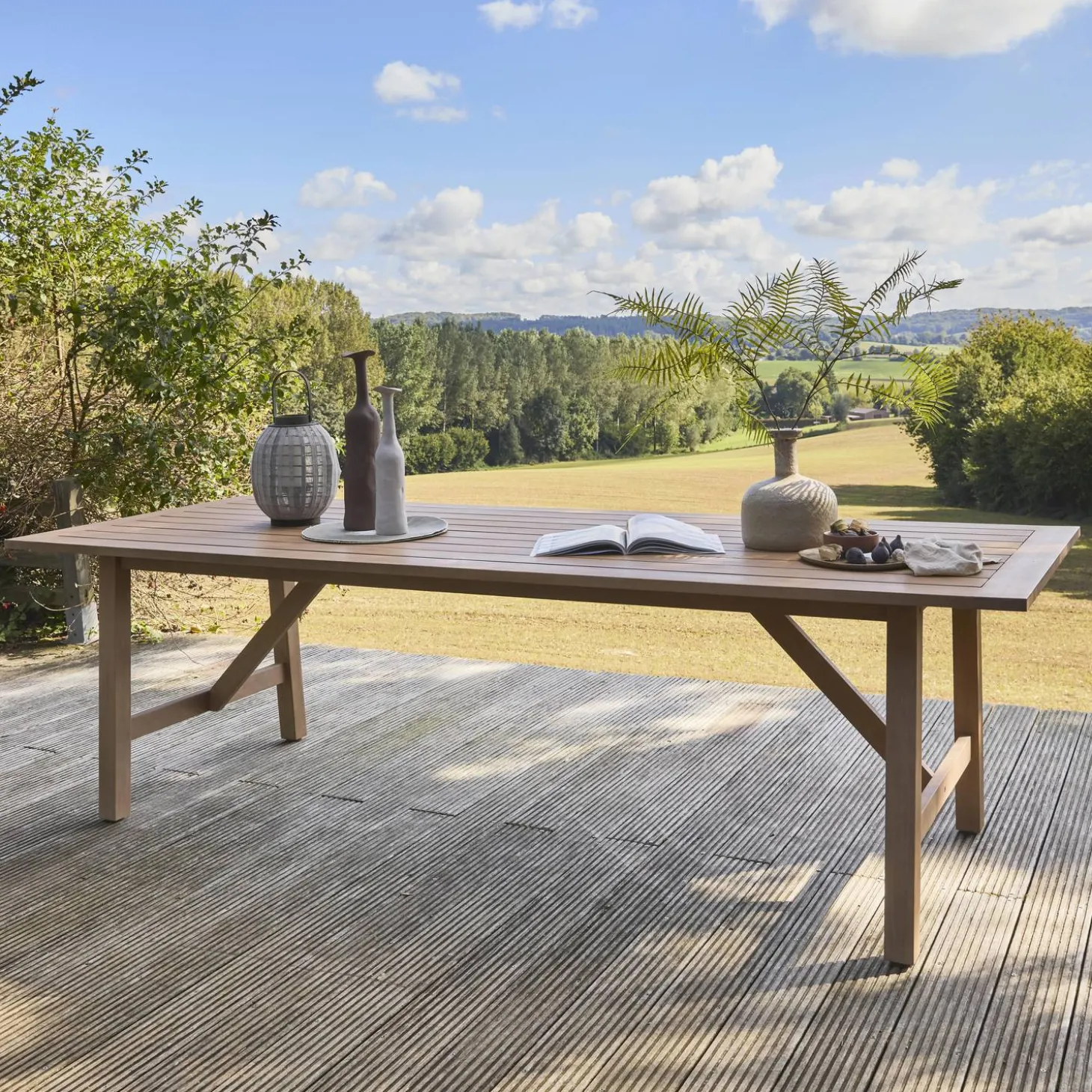 Gartentisch aus Eukalyptus für 8 Personen