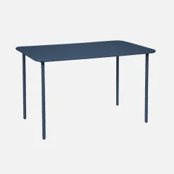 Gartentisch aus Stahl für 4 Personen