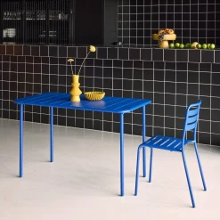 Gartentisch aus Stahl für 4 Personen