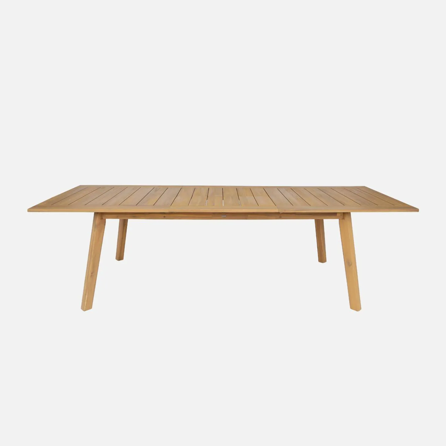 Gartentisch ausziehbar aus Akazienholz, 10 Sitzplätze
