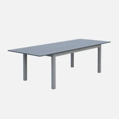 Gartentisch ausziehbar 175/245cm Aluminium - Chicago