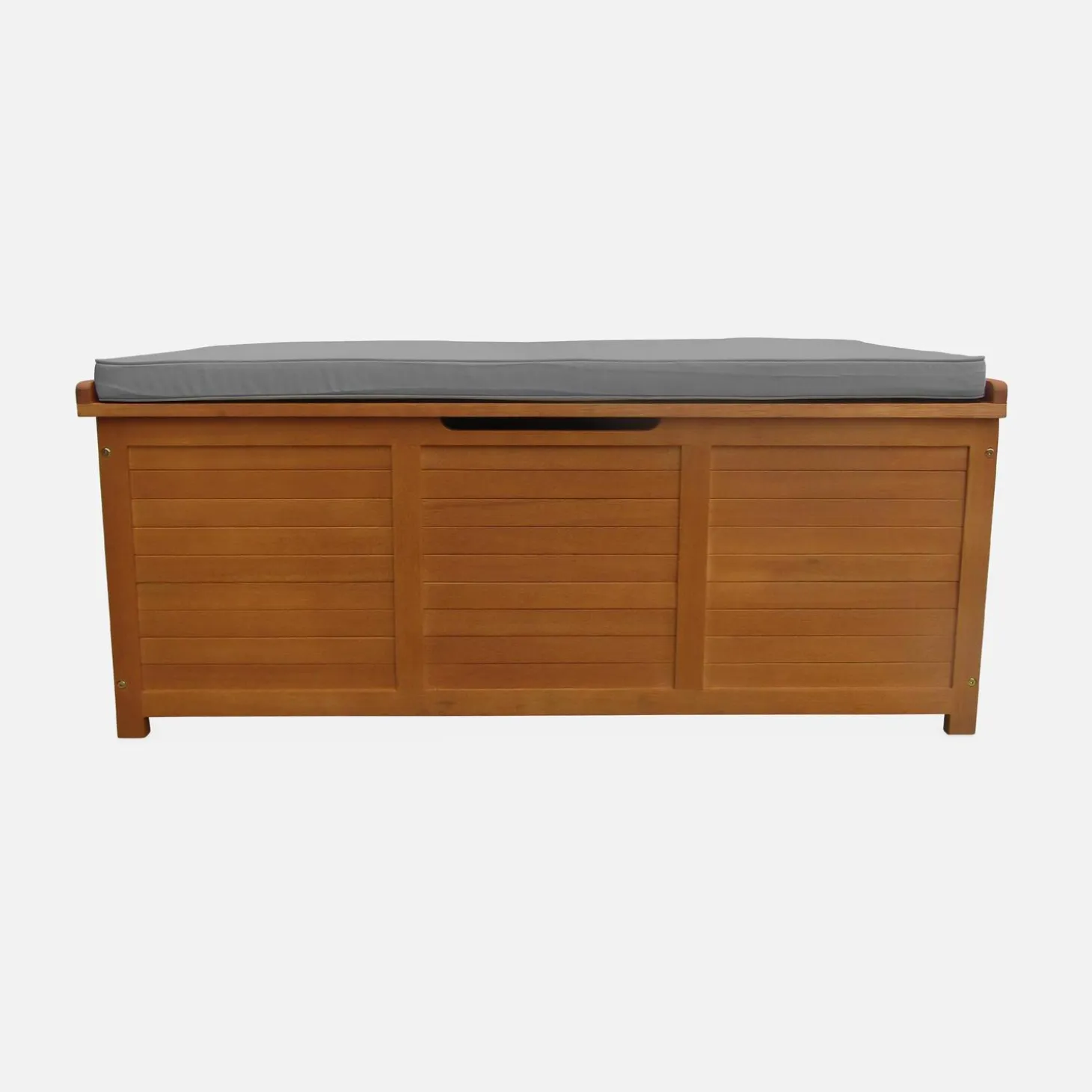 Gartentruhe aus Holz 200L 125 X 60 cm