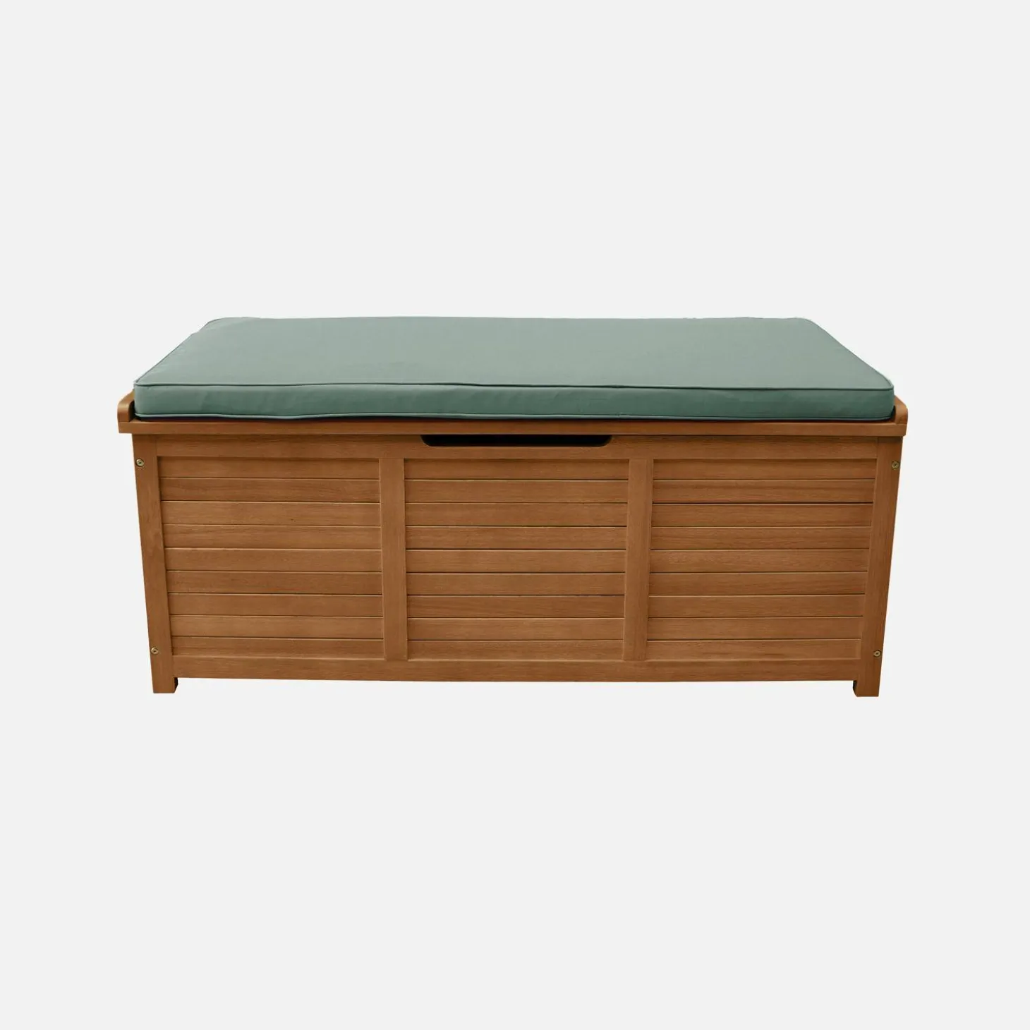 Gartentruhe aus Holz 200L 125 X 60 cm
