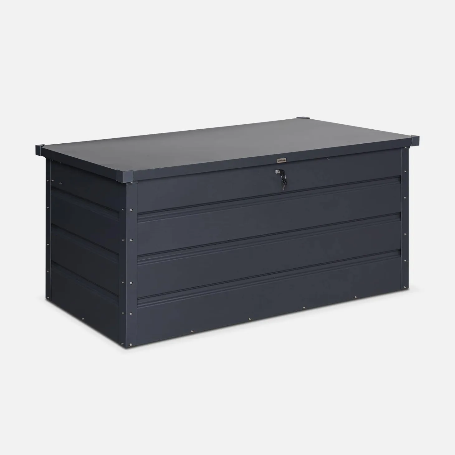 Gartentruhe aus Metall 385 L