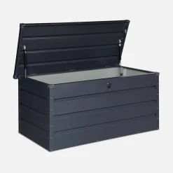 Gartentruhe aus Metall 385 L
