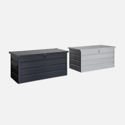 Gartentruhe aus Metall 385 L