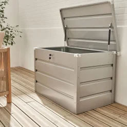 Gartentruhe aus Metall 285 L
