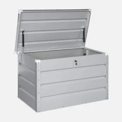 Gartentruhe aus Metall 285 L