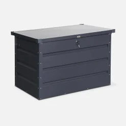 Gartentruhe aus Metall 285 L