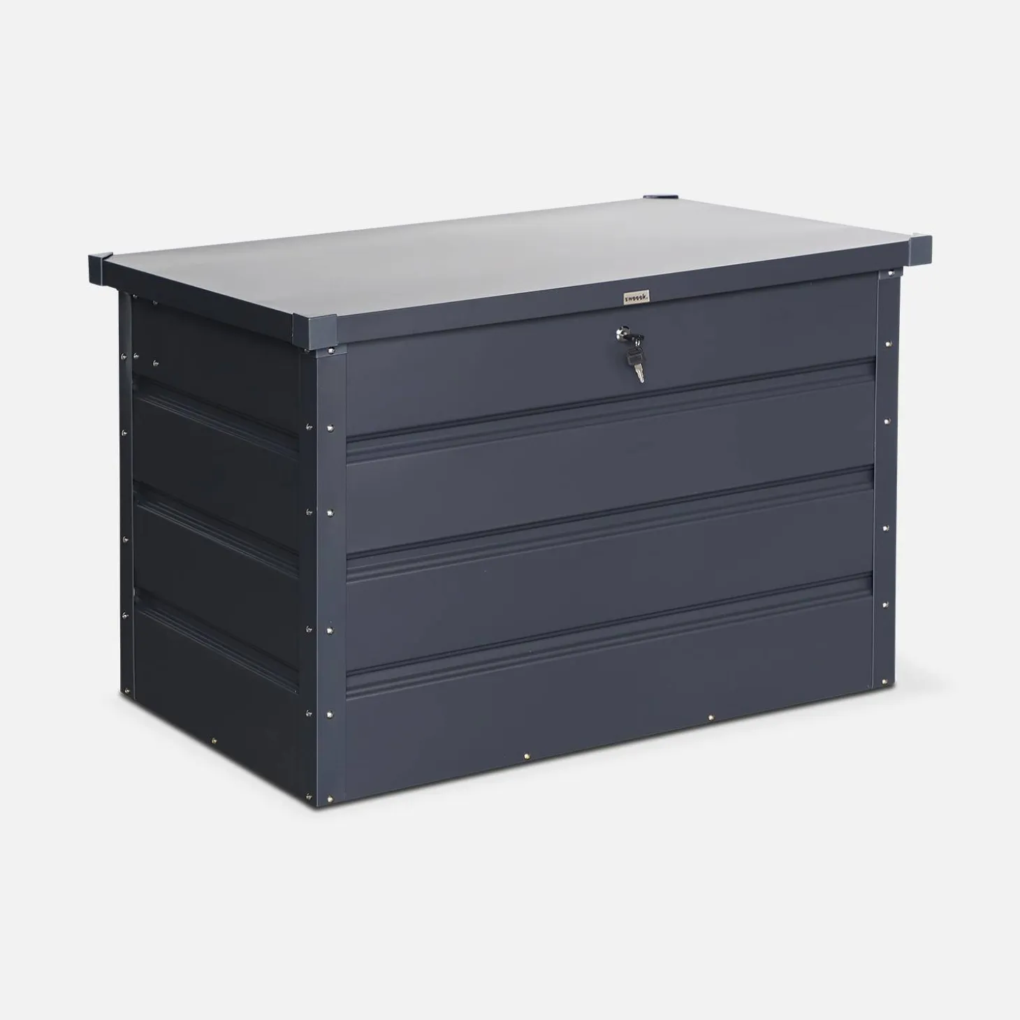 Gartentruhe aus Metall 285 L