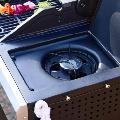 Gasgrill 4 Brenner + 1 Seitenbrenner