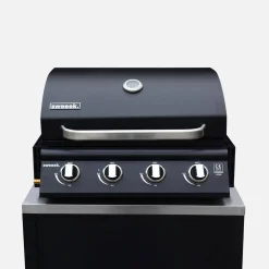 Gasgrill mit 4 Brennern zum Stellen auf einen Unterschrank